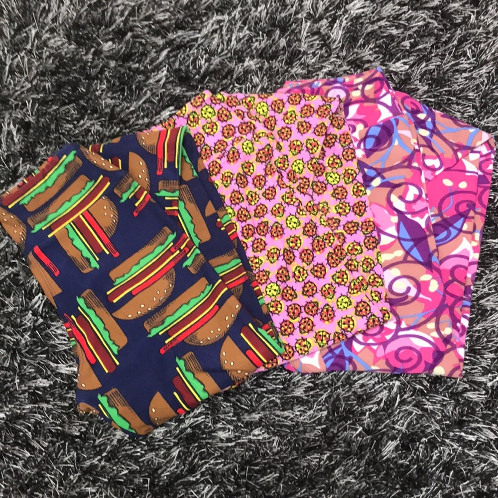 3️⃣ LuLaRoe Tween Girl’s Leggings Bundle